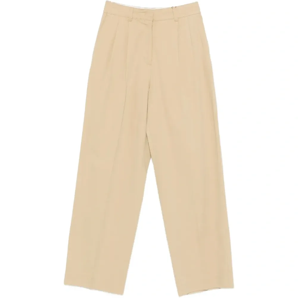 Брюки со складками