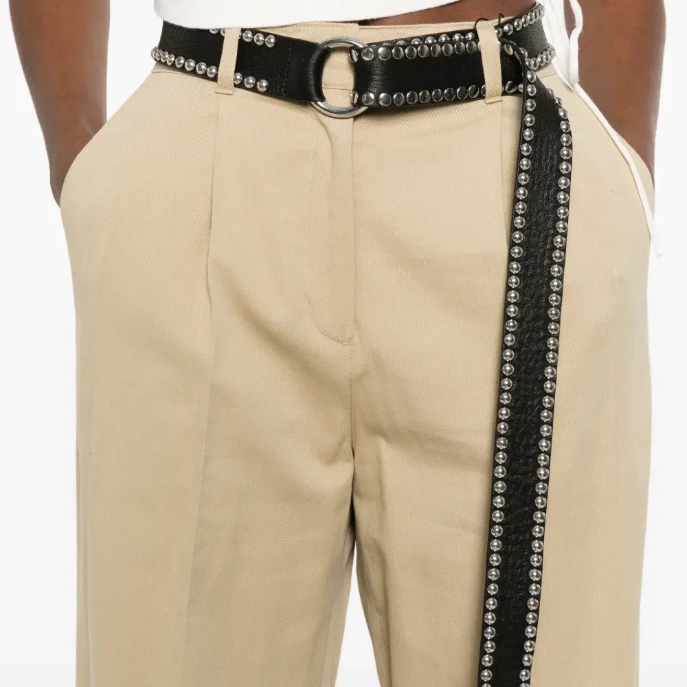 Брюки со складками