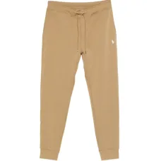 Спортивные штаны с вышитым логотипом