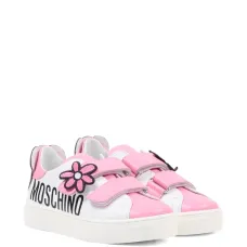 Кроссовки с ремешком и аппликацией в виде цветов Кроссовки с ремешком и аппликацией в виде цветов