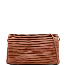 Плиссированная сумка через плечо Soffietta