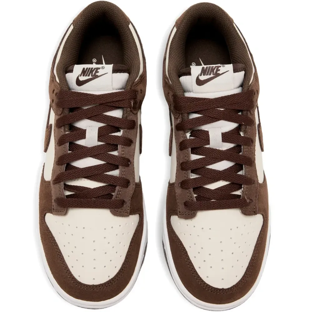 Кроссовки Dunk Low с замшевыми вставками