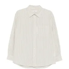 Рубашка в полоску с карманом