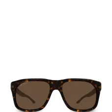 Солнцезащитные очки с геометричной оправой