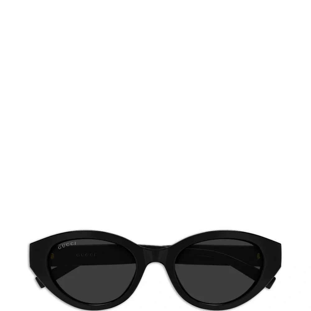 Солнцезащитные очки в форме кошачьих глаз с полосками