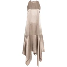 Асимметричное платье с воланами Асимметричное платье с воланами