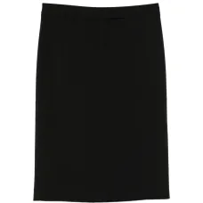 Чёрная юбка-карандаш