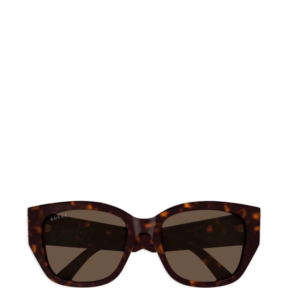 Солнцезащитные очки в форме "кошачий глаз" с логотипом