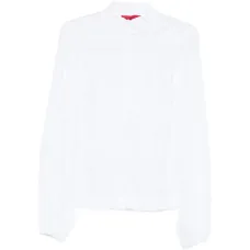 Рубашка с рукавами-буфами