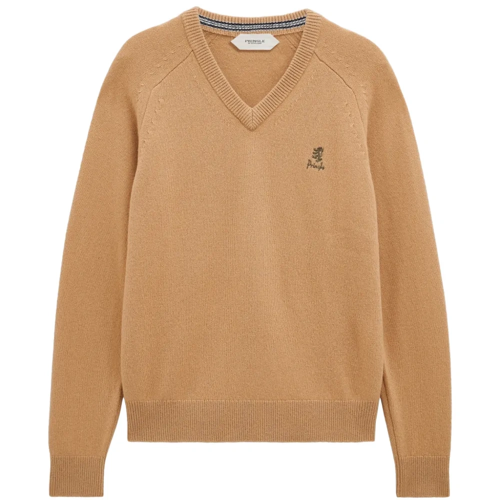 Свитер с V-образным вырезом