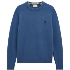 Свитер с круглым вырезом и логотипом