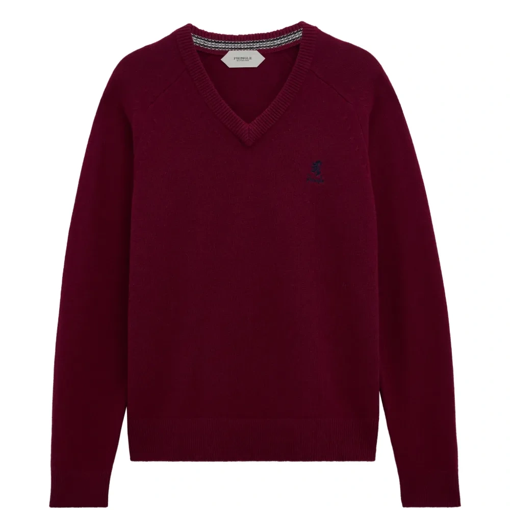 Свитер с V-образным вырезом