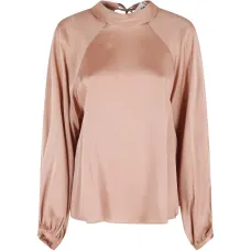 Блузка с завязкой на шее Блузка с завязкой на шее