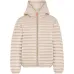 Стёганая куртка с капюшоном