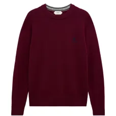 Свитер с круглым вырезом