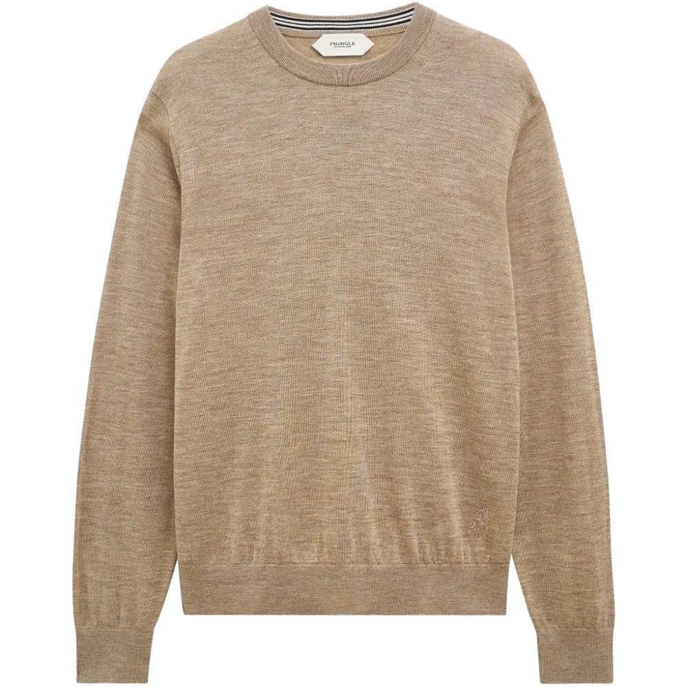 Свитер из мериносовой шерсти с круглым вырезом