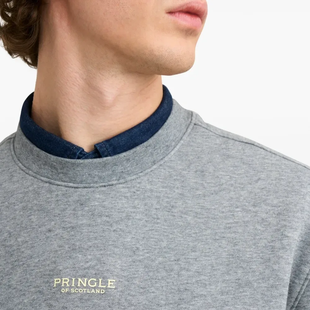 Свитшот с круглым вырезом