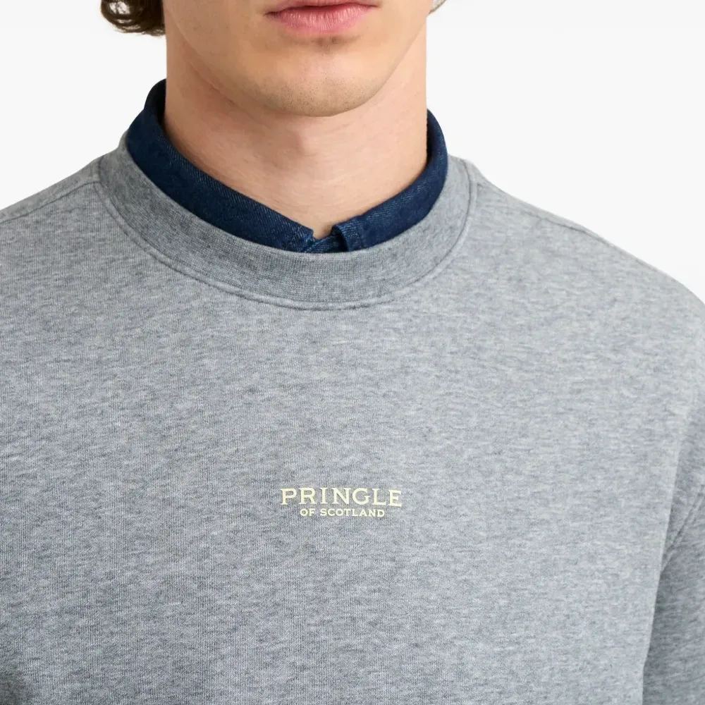 Свитшот с круглым вырезом