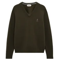 Свитер с V-образным вырезом