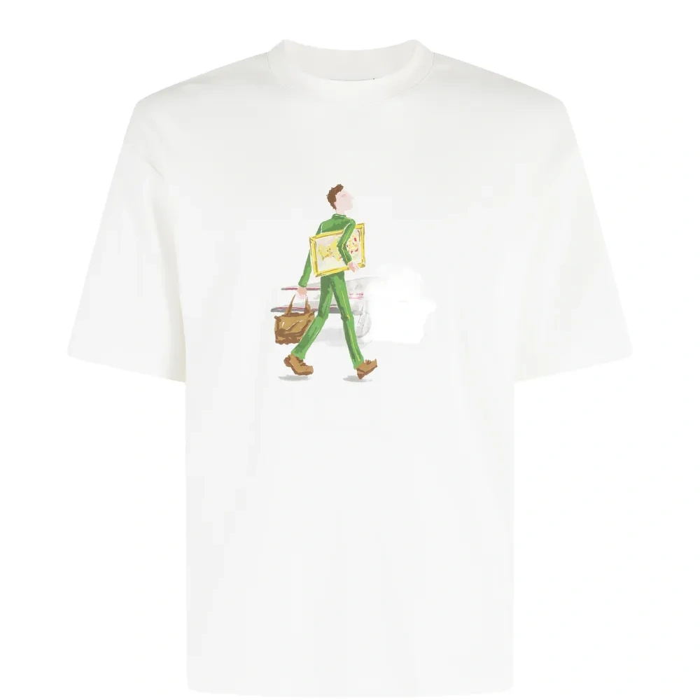 Футболка L’Homme Au Tableau с круглым вырезом