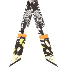 Ободок с принтом "зебра"