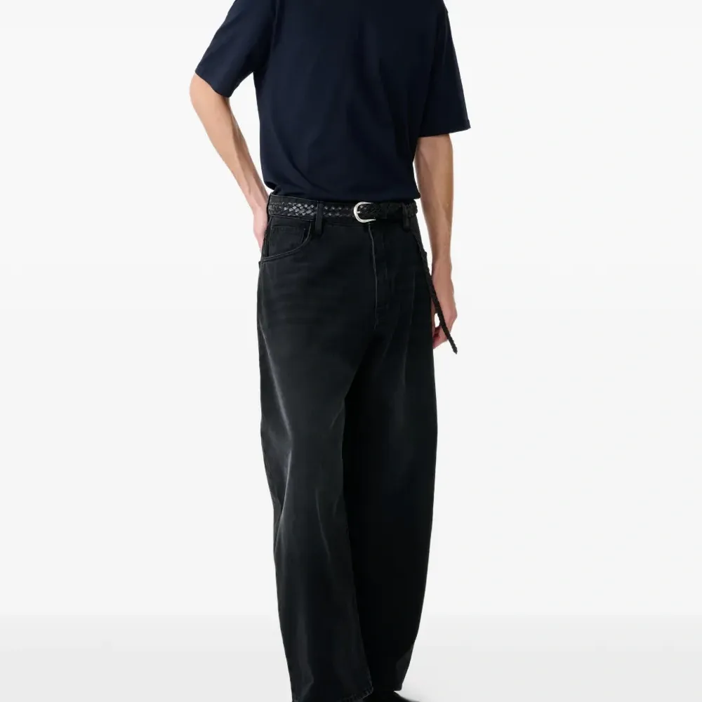 Футболка с круглым вырезом цвета брик