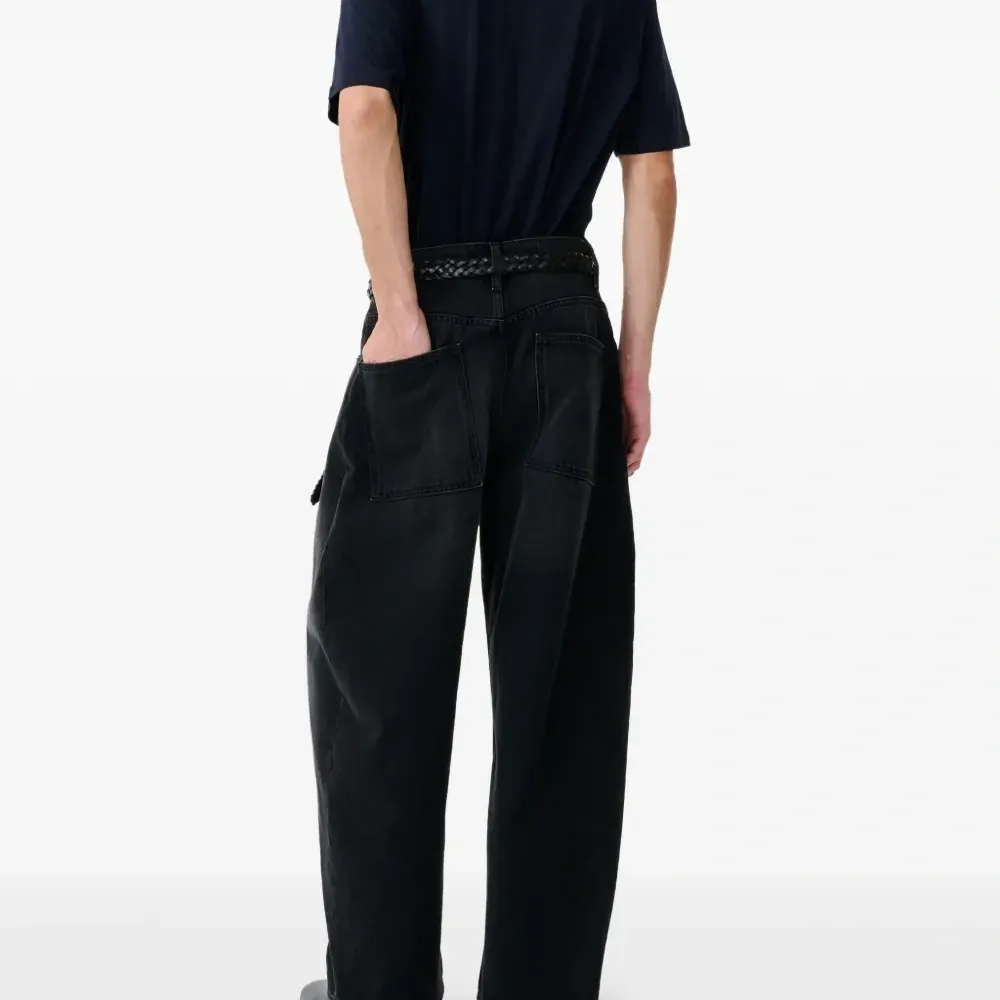 Футболка с круглым вырезом цвета брик