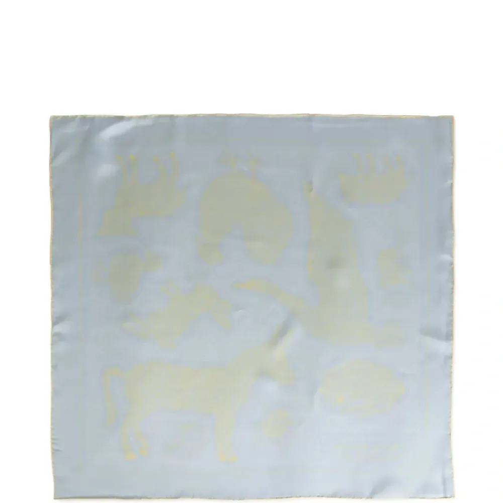 Шарф с анималистичным принтом