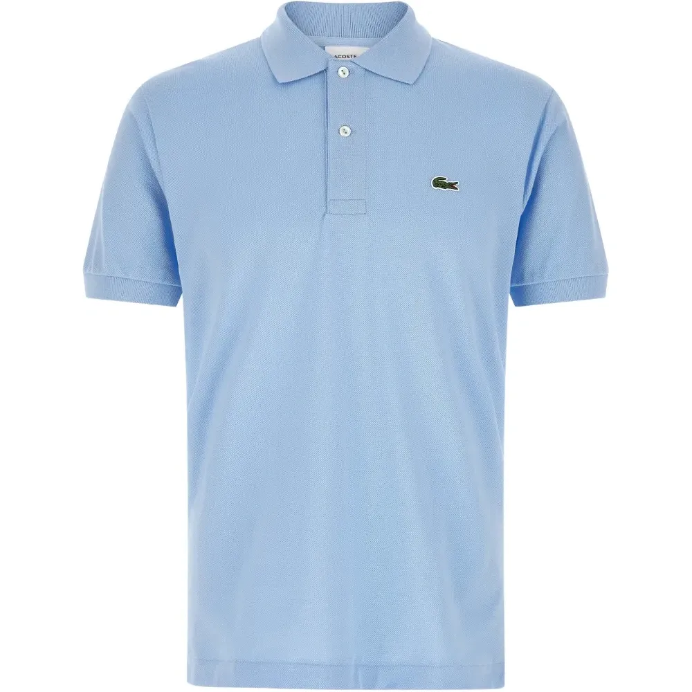 Футболка из пике с нашивкой-логотипом