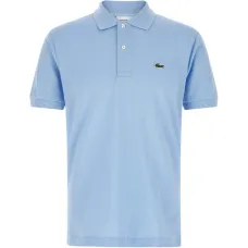 Футболка из пике с нашивкой-логотипом