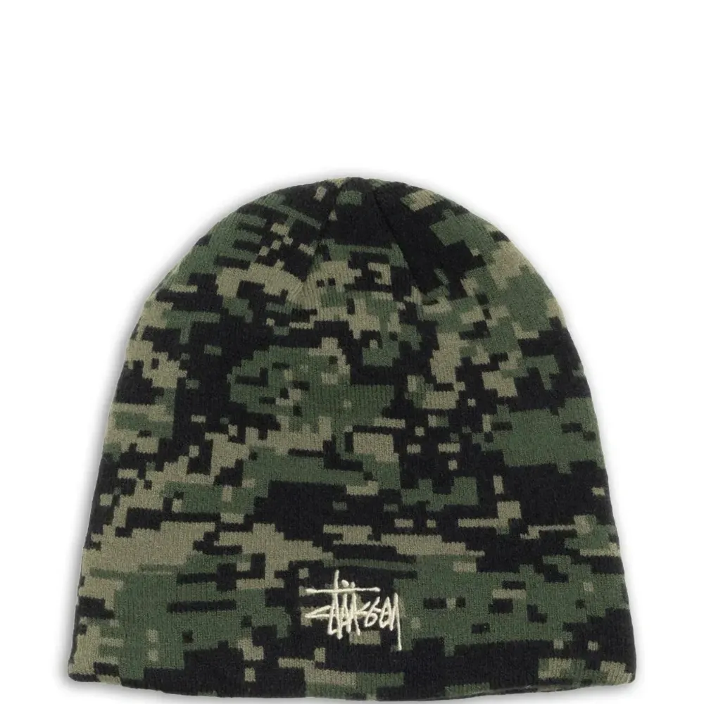 Шапка-бини с узором