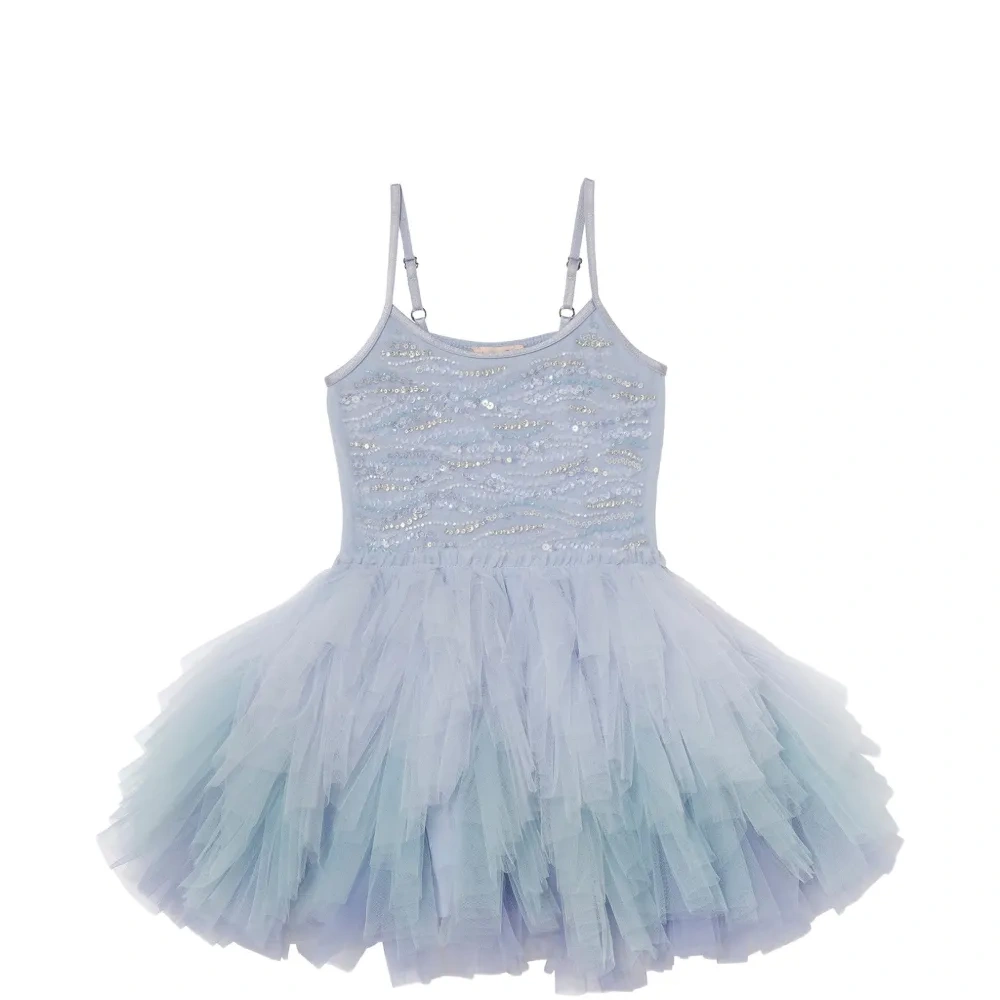 Платье "азурное мираж" с пайетками