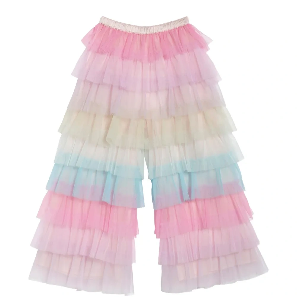Брюки Rainbow Reverie из тюля