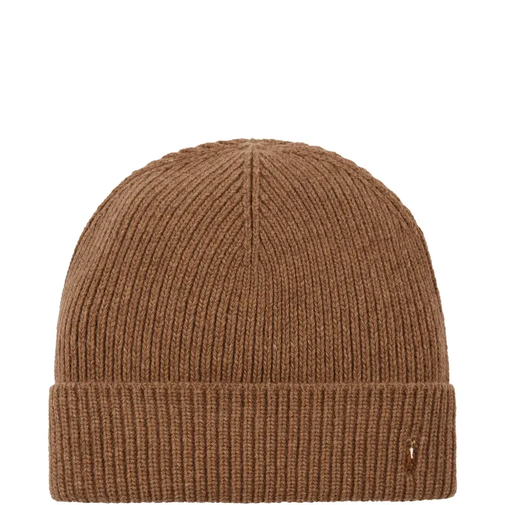 Шапка-бини с фирменной манжетой