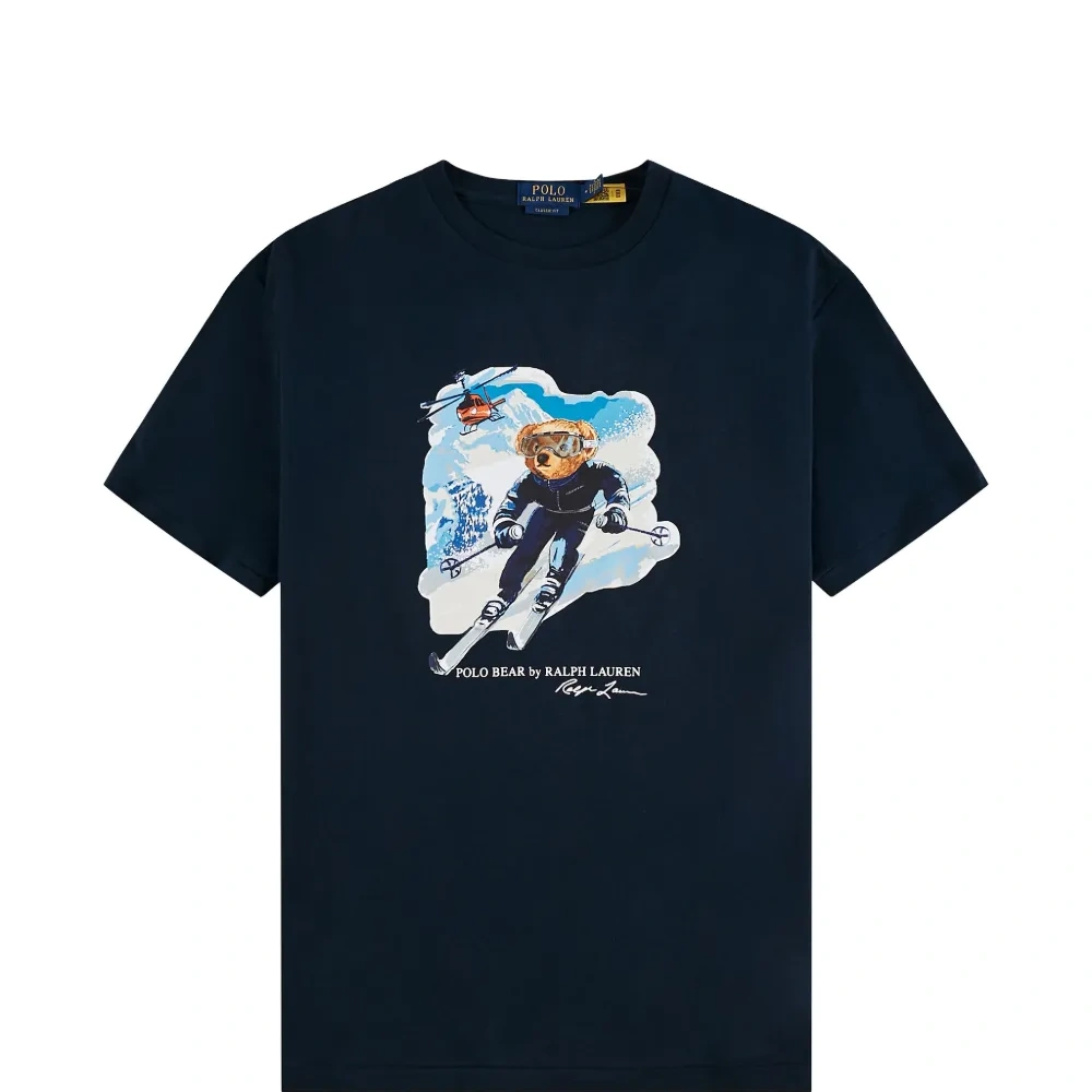 Футболка с медвежонком Polo