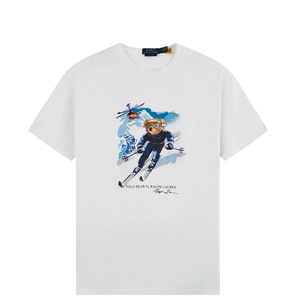 Футболка с медвежонком Polo