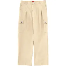 Плиссированные брюки-карго