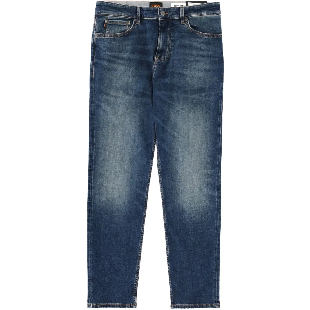 Джинсы с эффектом потертости