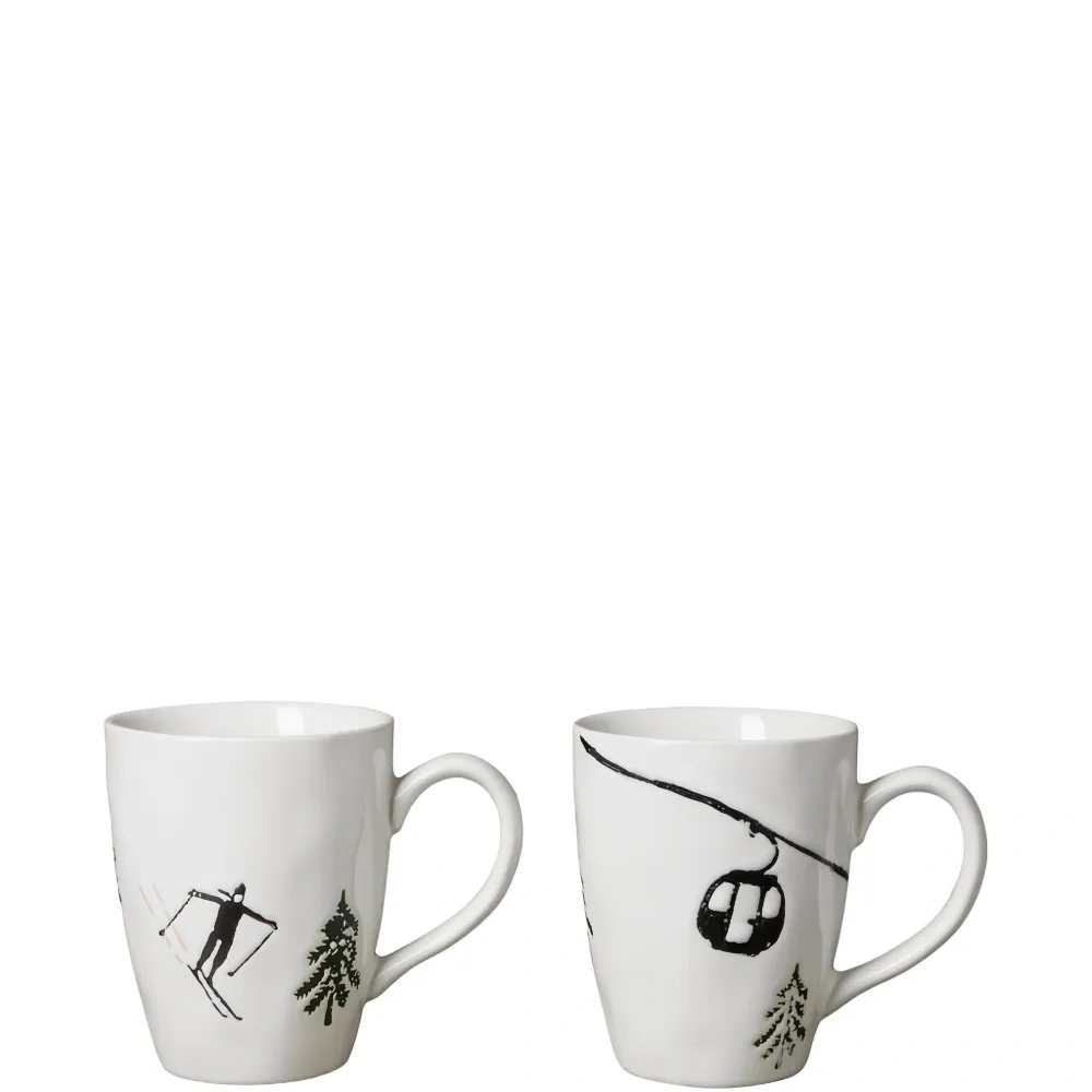 Кружки Slalom (набор из двух)