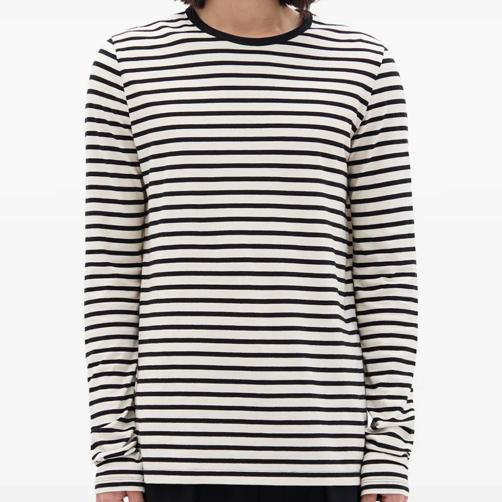 Длиннослевная футболка Greg в полоску