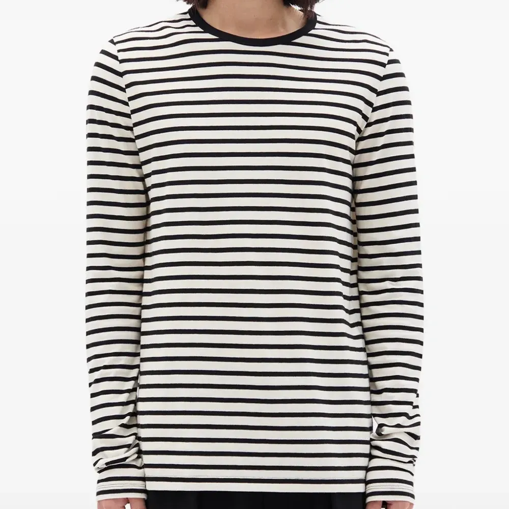 Длиннослевная футболка Greg в полоску