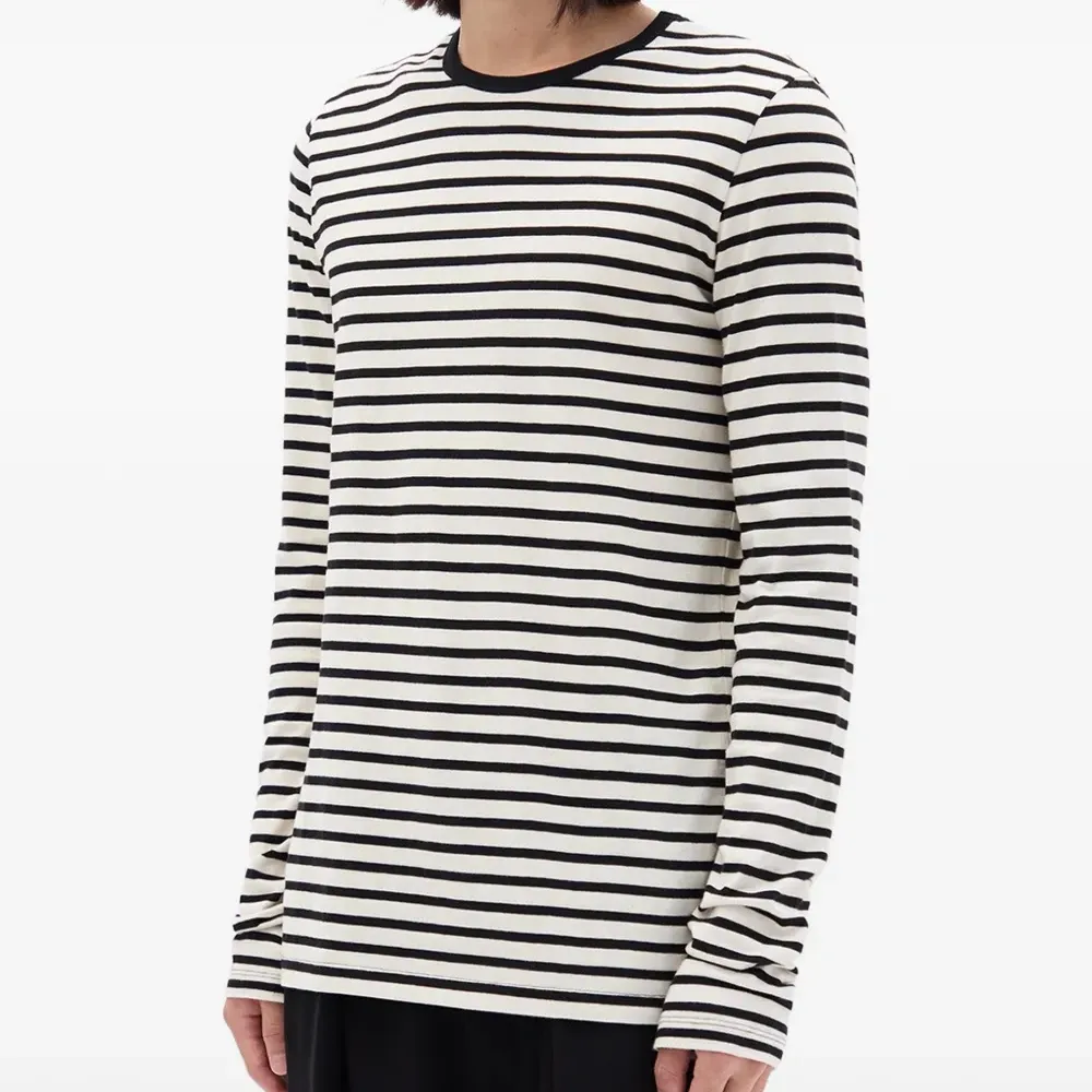 Длиннослевная футболка Greg в полоску