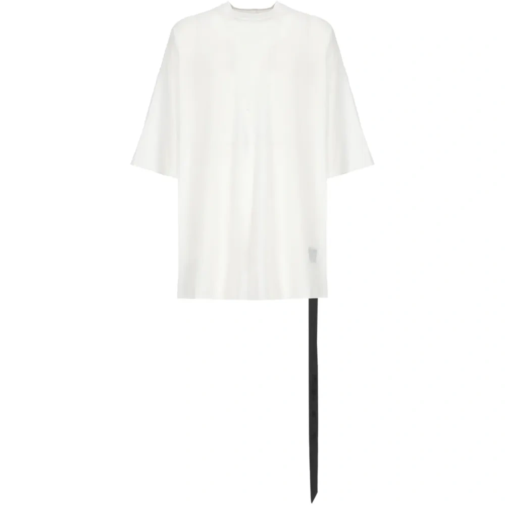 Футболка с отделкой из ленты