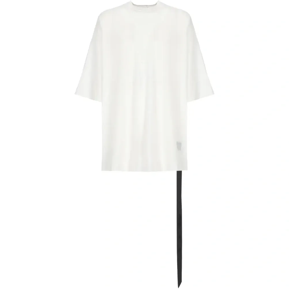 Футболка с отделкой из ленты