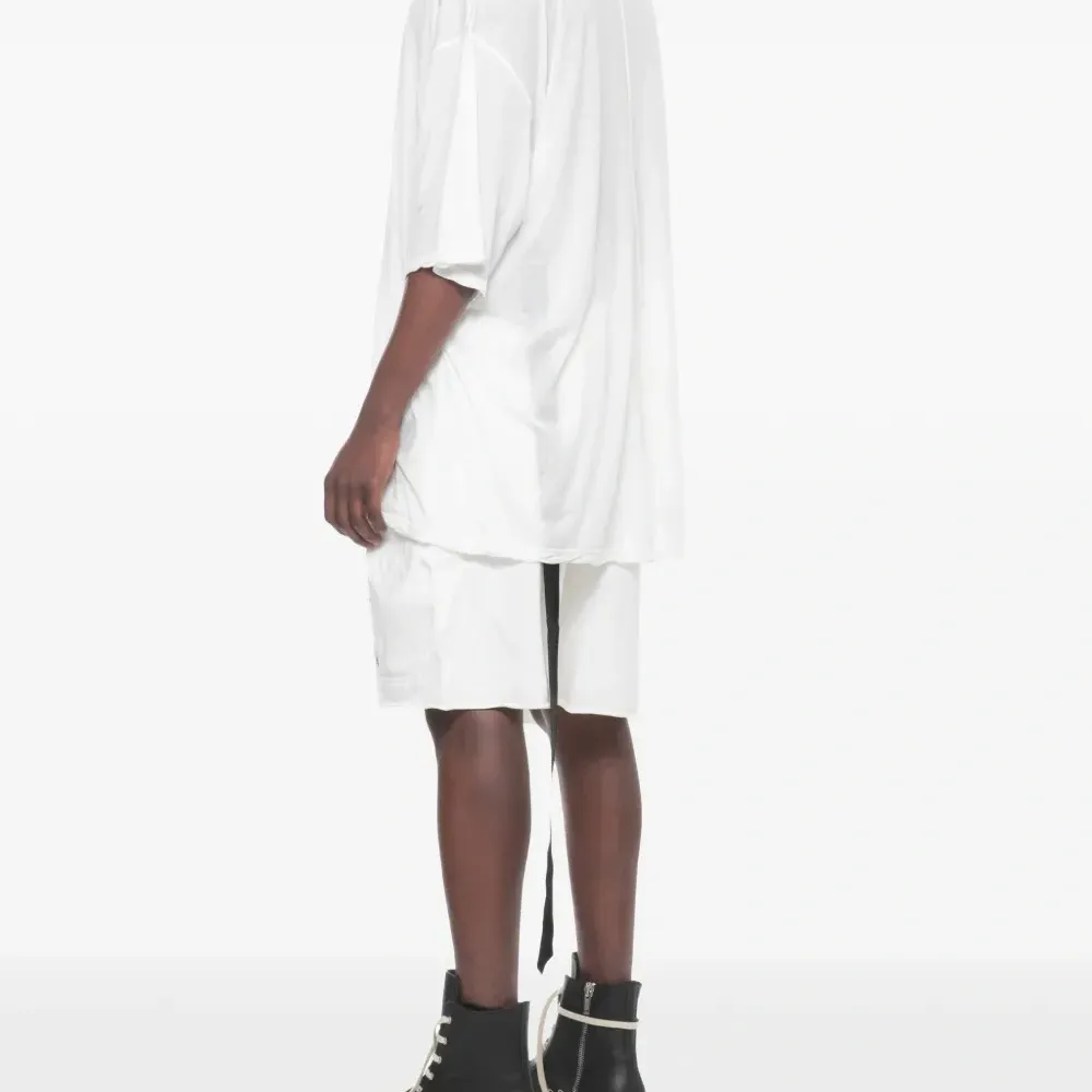 Футболка с отделкой из ленты