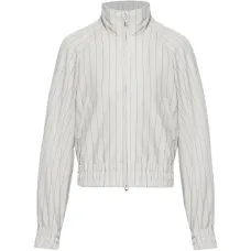 Полосатая куртка на молнии Полосатая куртка на молнии