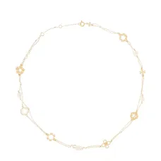 Ожерелье с цветком