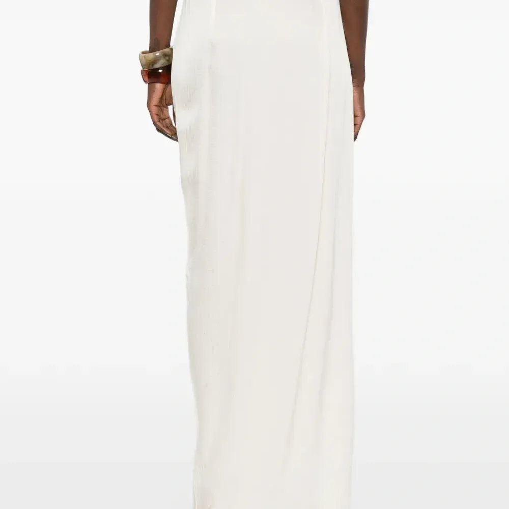 Драпированная длинная юбка