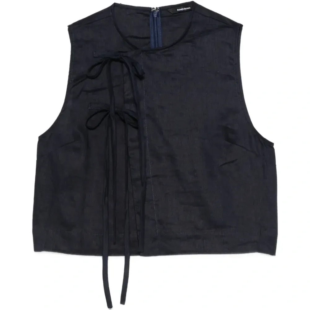 Топ без рукавов с завязками