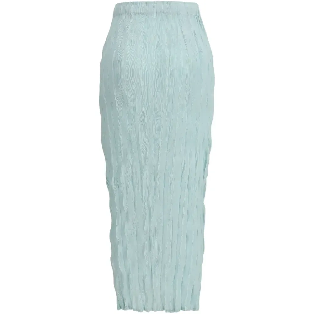 Миди-юбка с волнистой текстурой